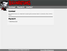 Tablet Screenshot of blackmarketgames.com